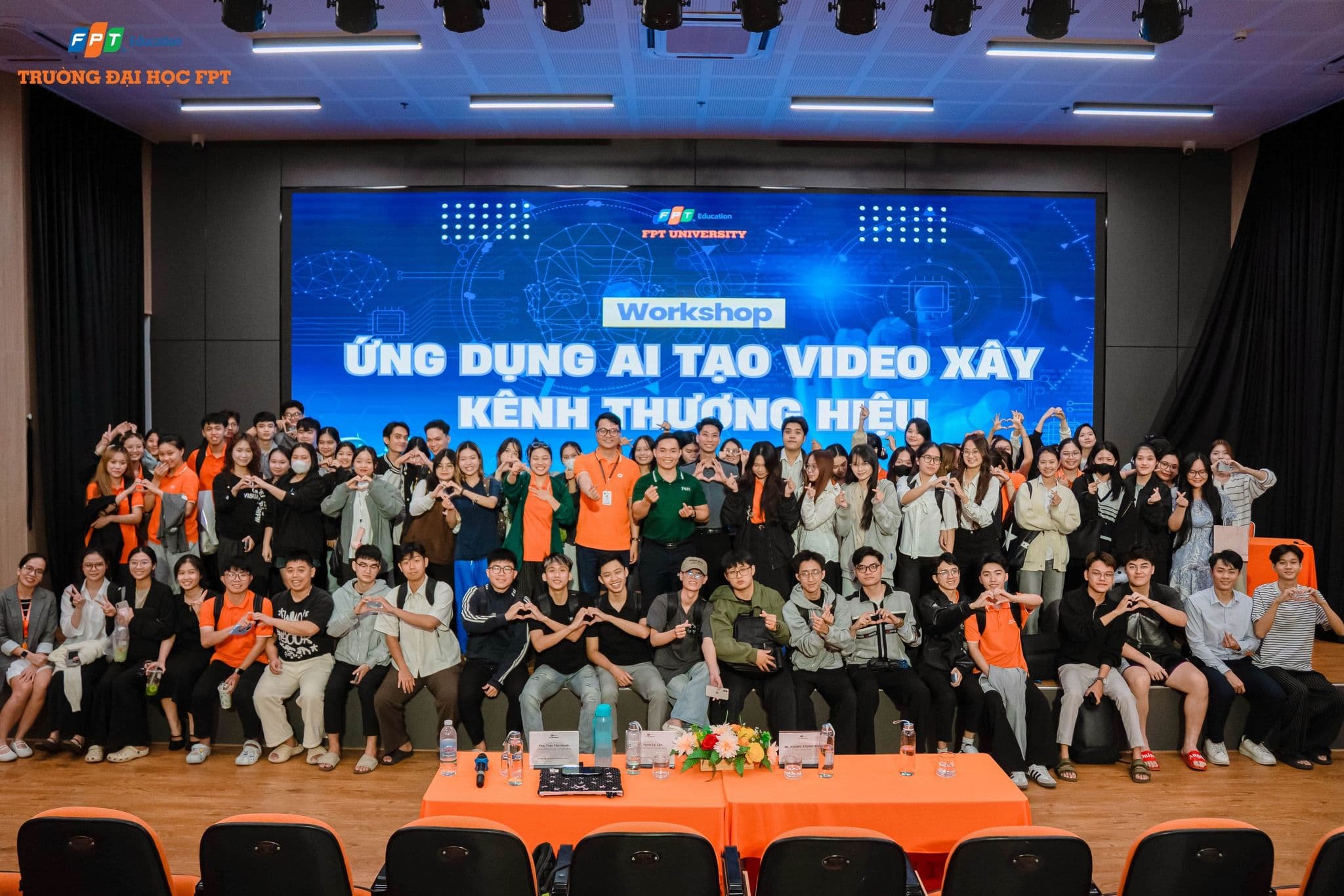 Workshop: Ứng dụng AI tạo video xây kênh thương hiệu cho sinh viên FPT Đà Nẵng